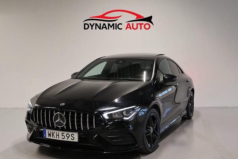 Begagnad Mercedes CLA200 AMG 163 HK (119 kW) 2019 Svart Sportkupé