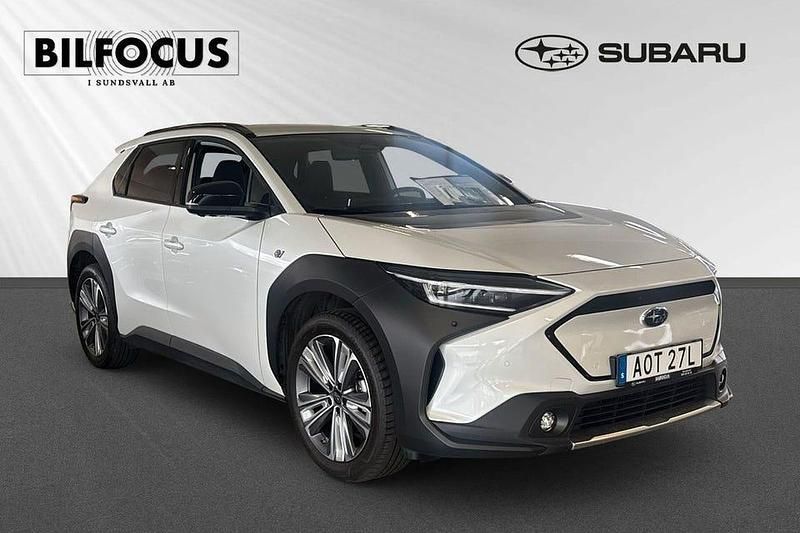 Vit Begagnad 2024 Subaru Solterra SUV | 479 000 kr (Marknadspris) - Bild 1/4