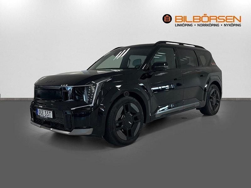 Svart Begagnad 2025 Kia EV9 GT-Line SUV | 799 900 kr (Marknadspris) - Bild 1/4