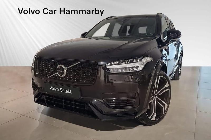 Svart Begagnad 2022 Volvo XC90 Pro SUV | 589 000 kr - Bild 1/3
