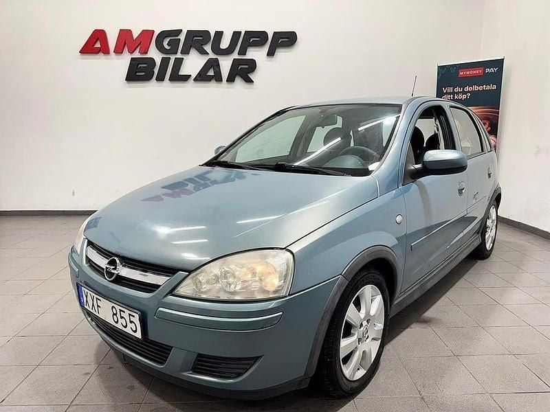 Grå Begagnad 2006 Opel Corsa Halvkombi | 24 900 kr (Marknadspris) - Bild 1/4