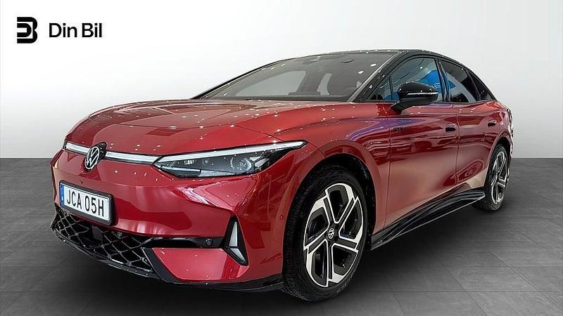 Ny VW ID.7 GTX 250 kW (340 HK) 2025 Röd Halvkombi