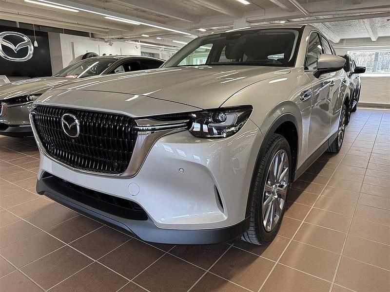 Sonic silver metallic Ny 2025 Mazda CX-60 Homura-Line SUV | 635 000 kr (Marknadspris) - Bild 1/4