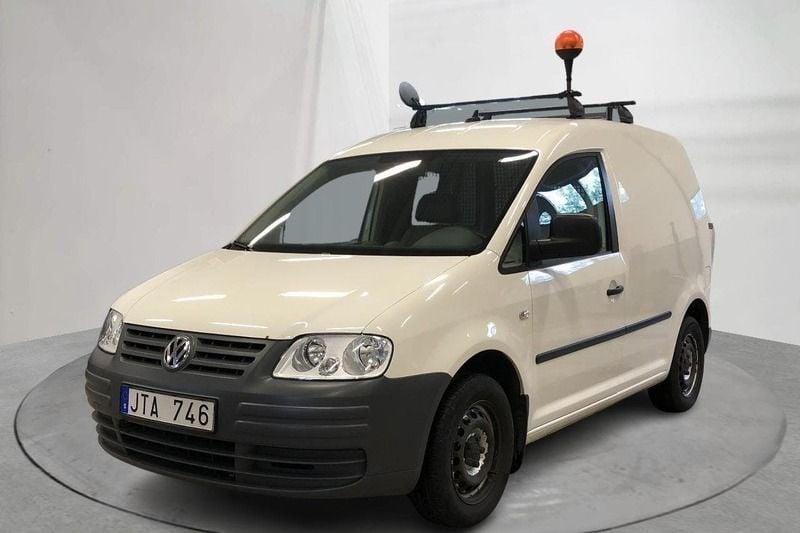 Vit Begagnad 2009 VW Caddy Minibuss | 35 000 kr (Superpris) - Bild 1/4