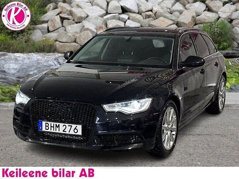 Svart Begagnad 2014 Audi A6 Proline Kombi | 118 900 kr (Marknadspris) - Bild 1/4