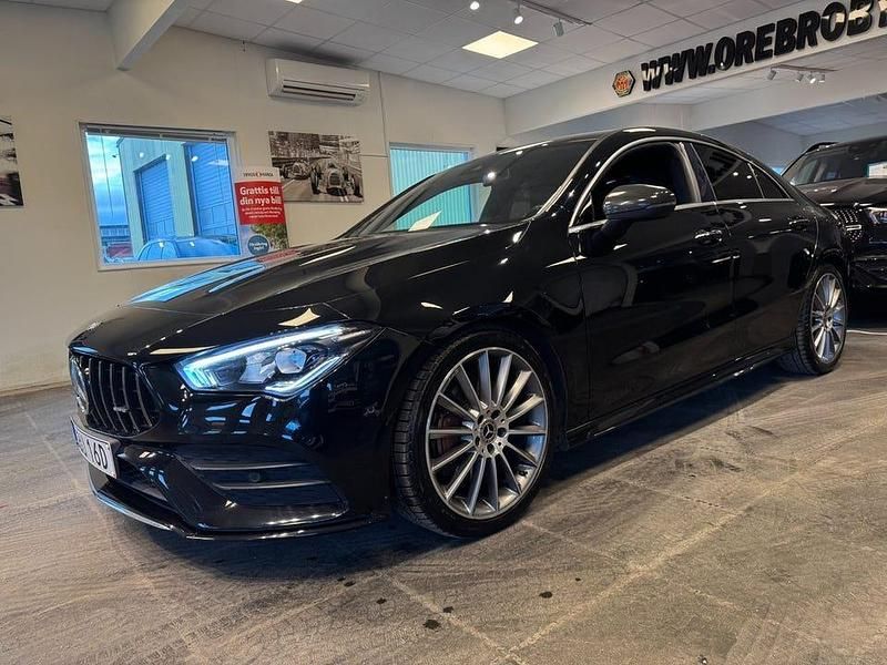 Begagnad Mercedes CLA200 AMG 163 HK (119 kW) 2019 Svart Sedan