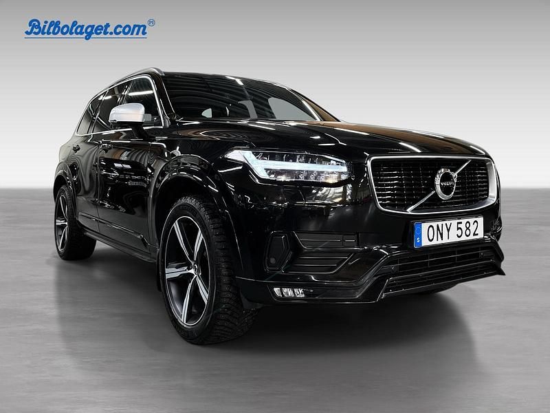 Begagnad Volvo XC90 R-Design 238 HK (175 kW) 2019 Svart SUV