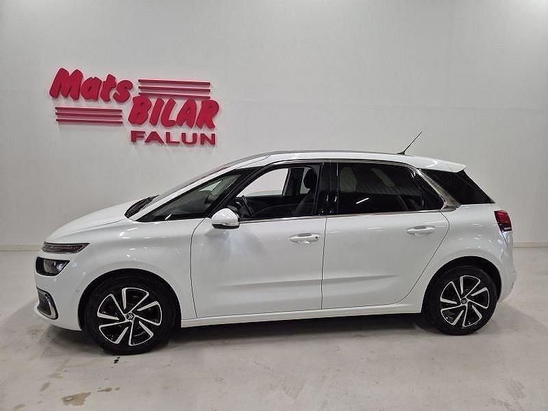 Vit Begagnad 2018 Citroën C4 Picasso Feel Minibuss | 149 900 kr (Lite dyr) - Bild 1/4