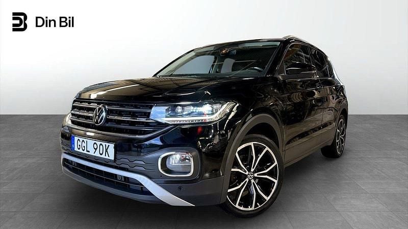 Svart Begagnad 2020 VW T-Cross Style SUV | 209 900 kr (Marknadspris) - Bild 1/4