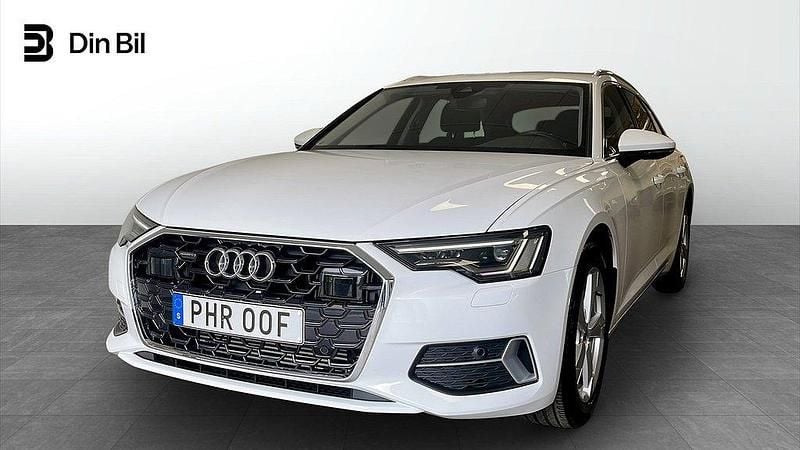 Vit Begagnad 2024 Audi A6 Sport Kombi | 489 000 kr (Bra pris) - Bild 1/4