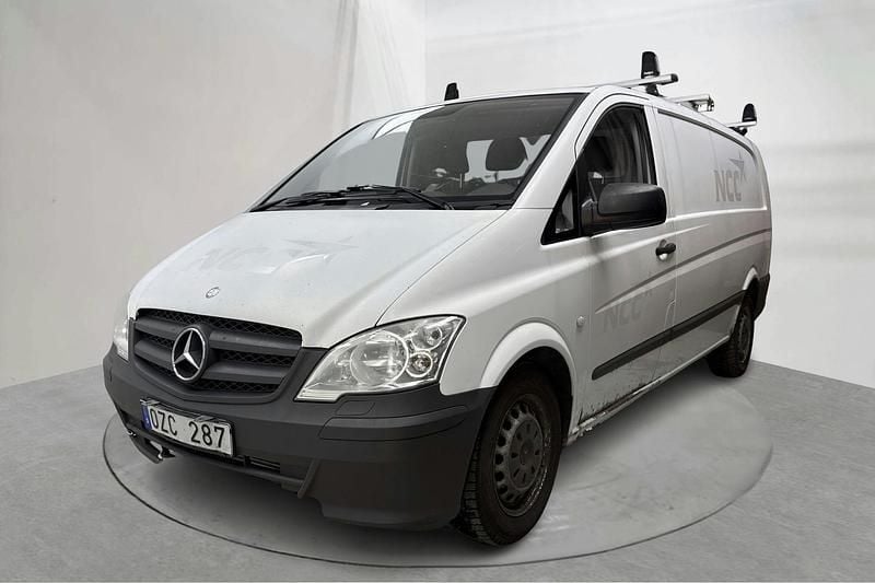 Vit Begagnad 2012 Mercedes Vito Minibuss | 49 000 kr (Superpris) - Bild 1/4