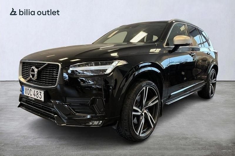 Svart Begagnad 2018 Volvo XC90 R-Design SUV | 389 900 kr (Marknadspris) - Bild 1/3