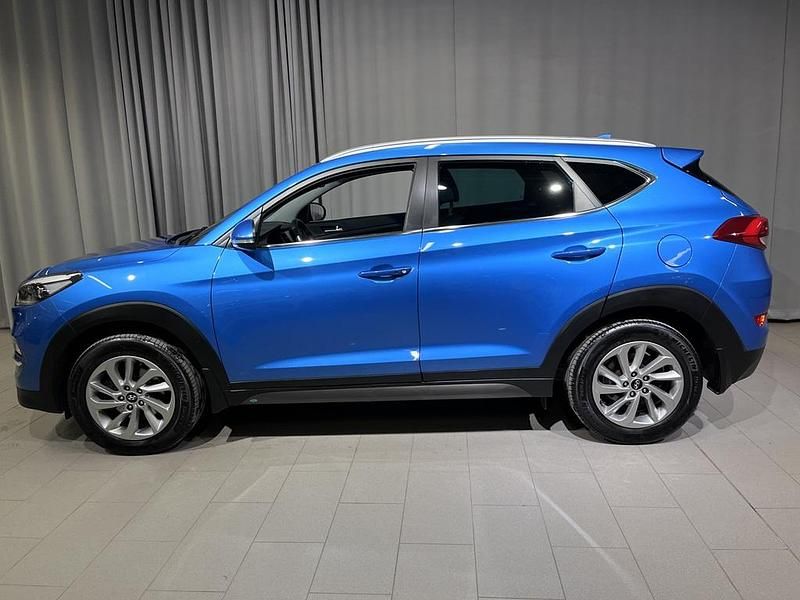Begagnad Hyundai Tucson 137 HK (100 kW) 2017 Blå SUV
