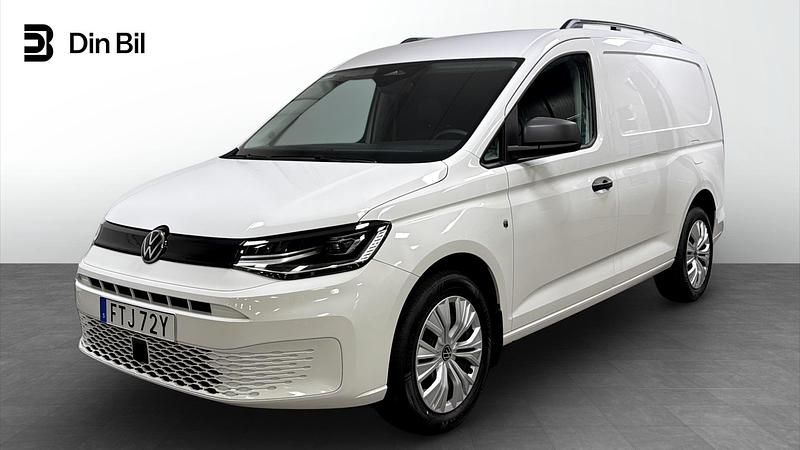 Vit Ny 2026 VW Caddy Maxi Minibuss | 427 500 kr - Bild 1/4