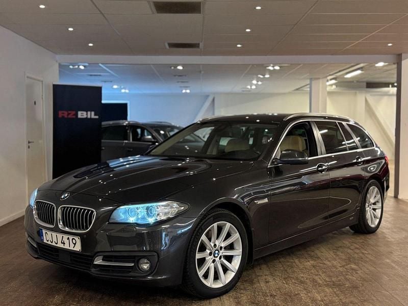 Grå Begagnad 2014 BMW 530 Kombi | 164 900 kr (Marknadspris) - Bild 1/3