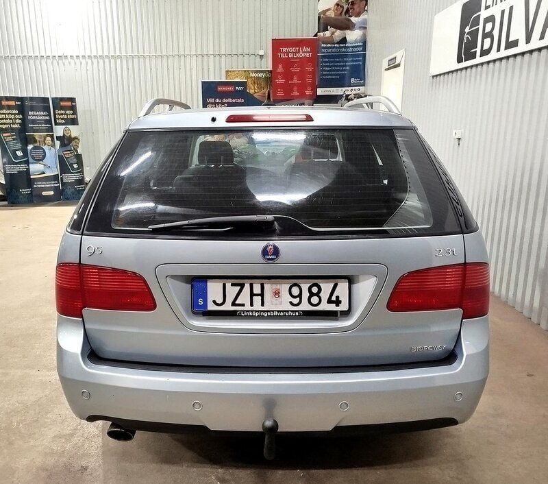 Begagnad Saab 9-5 Griffin 185 HK (136 kW) 2009 Grå Kombi