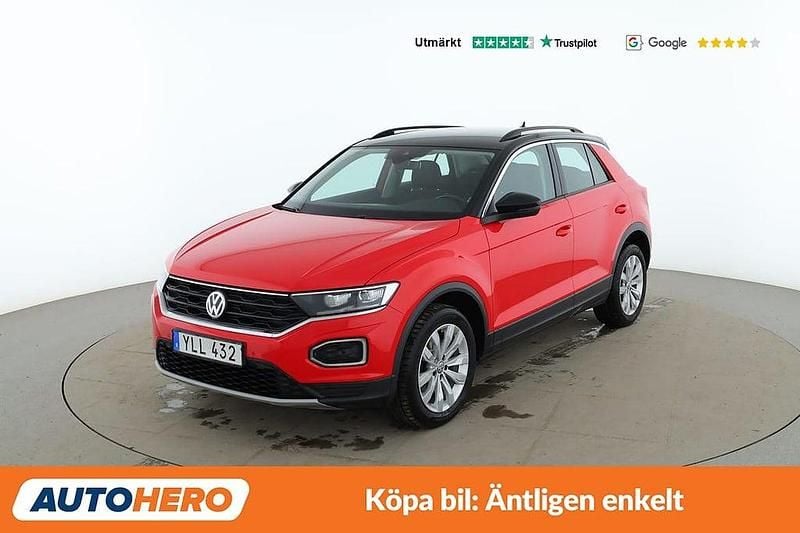 Begagnad VW T-Roc Style 117 HK (86 kW) 2018 Röd SUV