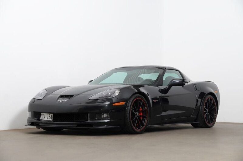 Begagnad Chevrolet Corvette Z06 513 HK (377 kW) 2011 Svart Sportkupé