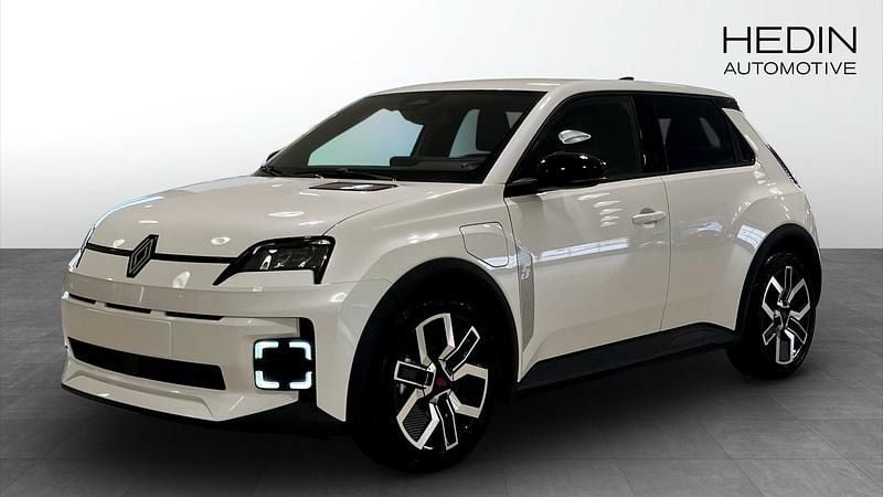 Vit (white) Begagnad 2025 Renault R5 Techno Halvkombi | 359 900 kr (Marknadspris) - Bild 1/4