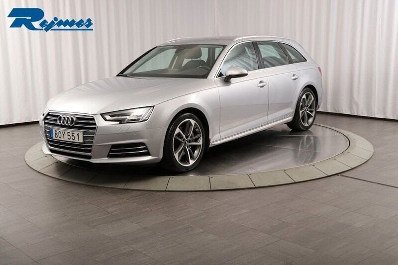 Silver Begagnad 2017 Audi A4 Kombi | 179 800 kr (Bra pris) - Bild 1/4