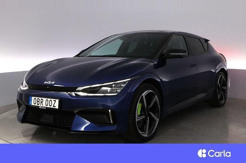 Blå Begagnad 2022 Kia EV6 3 SUV | 534 900 kr (Marknadspris) - Bild 1/4