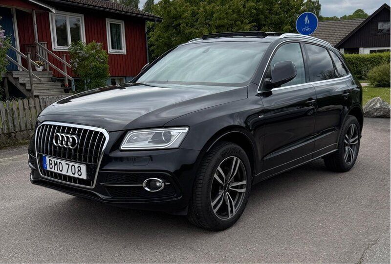 Svart Begagnad 2013 Audi Q5 SUV | 145 000 kr (Marknadspris) - Bild 1/4