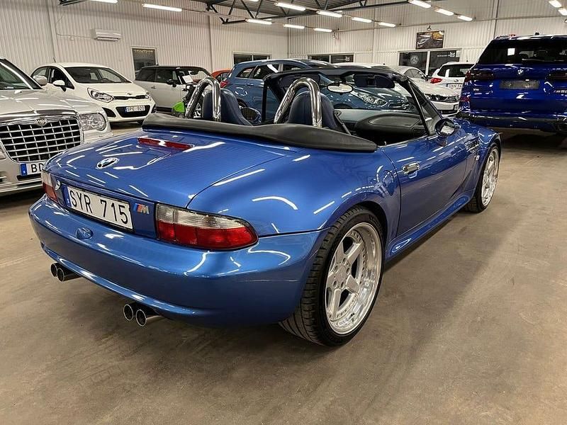 Begagnad BMW Z3 M 321 HK (236 kW) 1998 Blå Cab