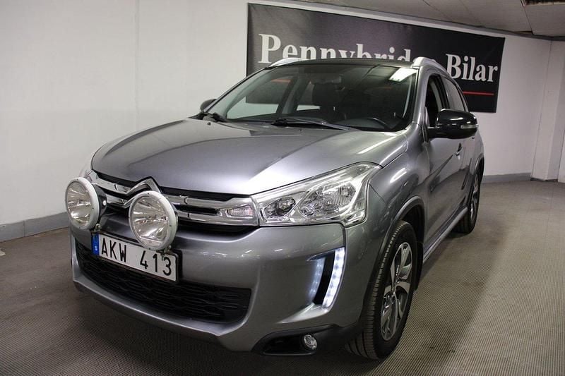 Grå Begagnad 2013 Citroën C4 Aircross SUV | 89 000 kr - Bild 1/4