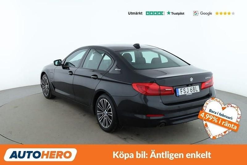 Begagnad BMW 530 iPerformance 256 HK (188 kW) 2019 Svart Sedan