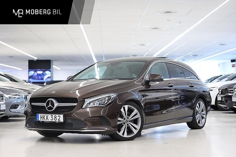 Brun Begagnad 2018 Mercedes CLA250 Shooting Brake Kombi | 239 900 kr (Marknadspris) - Bild 1/3