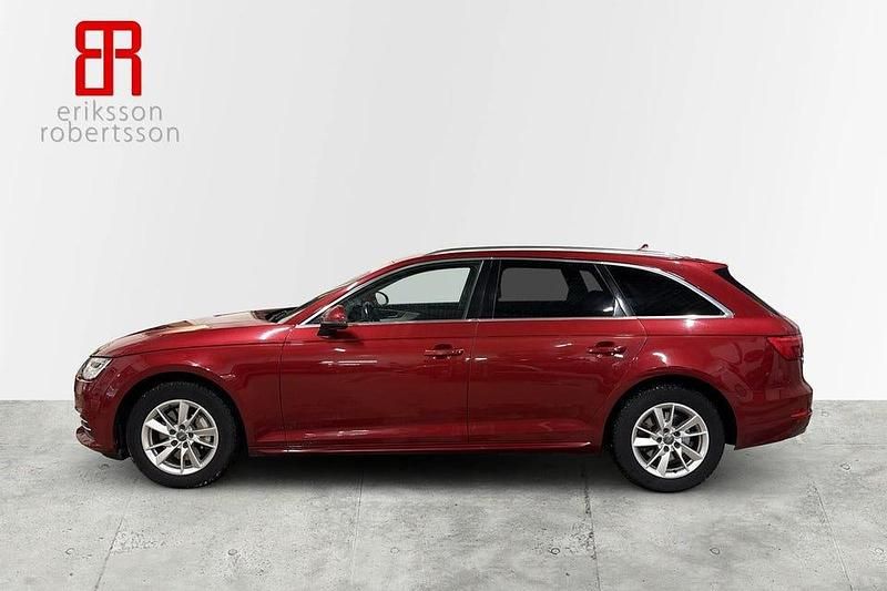 Begagnad Audi A4 190 HK (139 kW) 2017 Röd Kombi