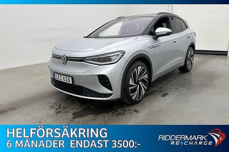 Silver Begagnad 2022 VW ID.4 GTX SUV | 334 800 kr (Bra pris) - Bild 1/3
