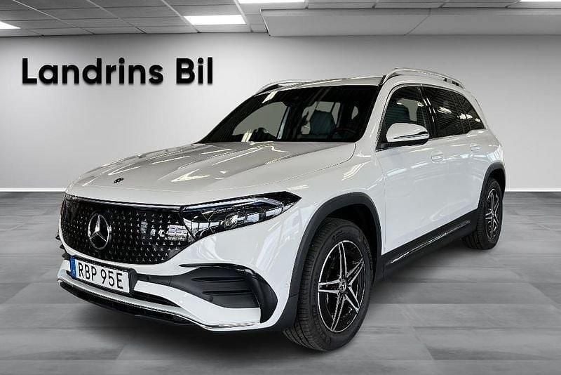 Vit Begagnad 2024 Mercedes EQB250+ Advanced SUV | 509 900 kr (Bra pris) - Bild 1/4
