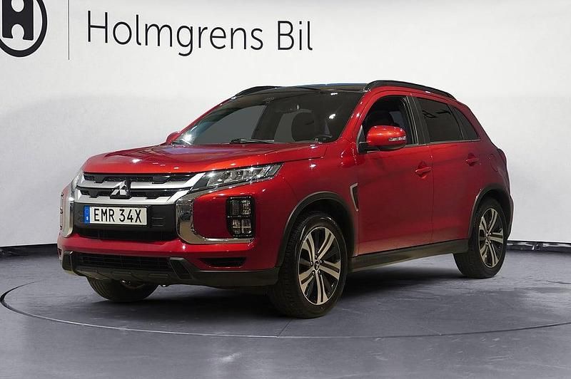 Mörkröd Begagnad 2019 Mitsubishi ASX SUV | 209 800 kr (Marknadspris) - Bild 1/4