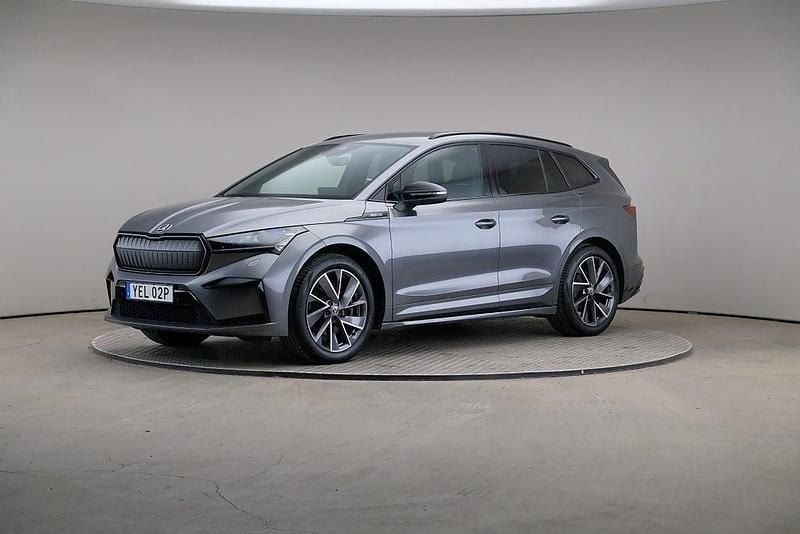 Begagnad Skoda Enyaq iV SportLine 150 kW (204 HK) 2022 Grå SUV