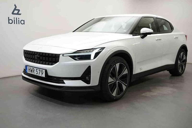 Vit Begagnad 2023 Polestar 2 Long Range Single Motor Halvkombi | 354 900 kr (Marknadspris) - Bild 1/1