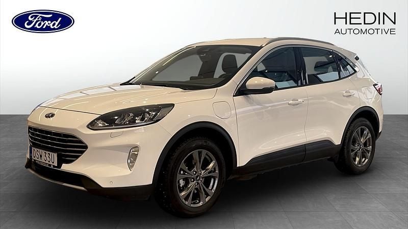 Vit Begagnad 2023 Ford Kuga Titanium SUV | 254 900 kr (Bra pris) - Bild 1/4