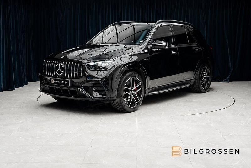 Svart Begagnad 2024 Mercedes GLE53 AMG Premium SUV | 1 299 900 kr - Bild 1/4