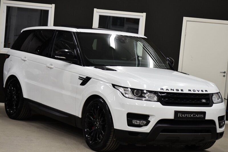 Vit Begagnad 2017 Land Rover Range Rover Sport HSE Dynamic SUV | 409 500 kr (Marknadspris) - Bild 1/4