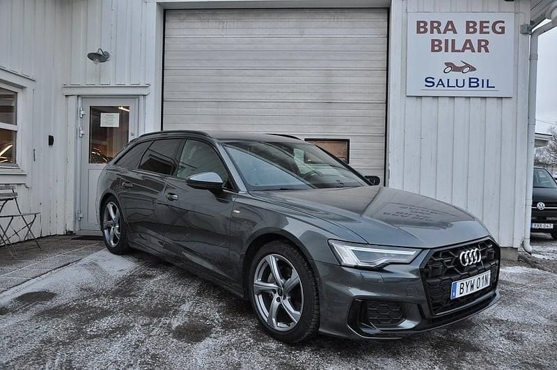 Grå Begagnad 2024 Audi A6 S-Line Kombi | 489 000 kr (Lite dyr) - Bild 1/4