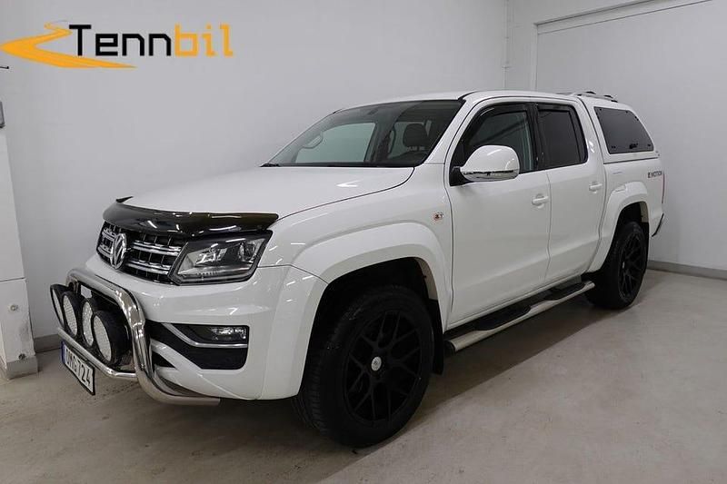 Vit Begagnad 2017 VW Amarok Aventura Pickup | 299 900 kr (Superpris) - Bild 1/4