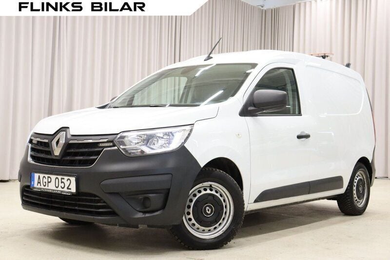 Vit Begagnad 2022 Renault Kangoo Minibuss | 149 900 kr (Marknadspris) - Bild 1/4