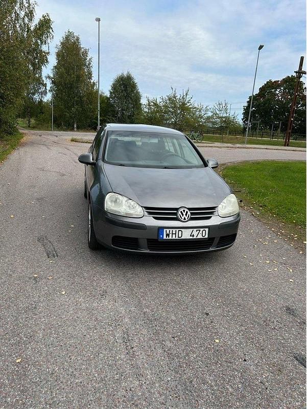 Grå Begagnad 2005 VW Golf IV Trendline Halvkombi | 25 000 kr (Marknadspris) - Bild 1/4