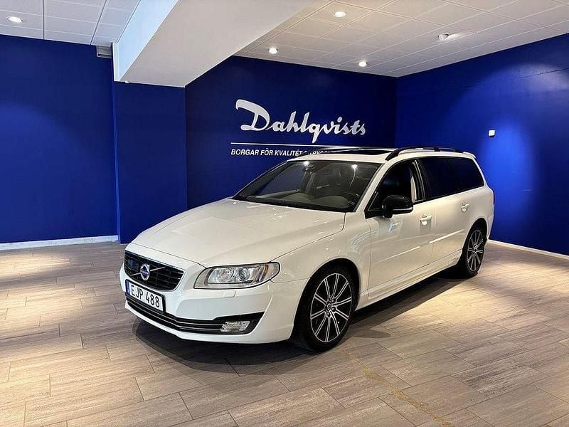 Vit Begagnad 2014 Volvo V70 Dynamic Kombi | 164 000 kr (Lite dyr) - Bild 1/3