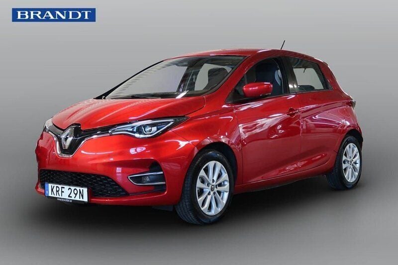 Röd Begagnad 2022 Renault Zoe Zen Halvkombi | 199 900 kr (Lite dyr) - Bild 1/4
