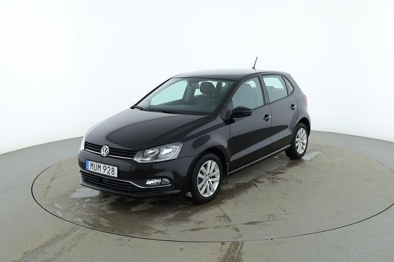 Svart Begagnad 2017 VW Polo Comfortline Sedan | 156 000 kr (Marknadspris) - Bild 1/3