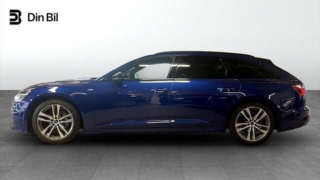 Begagnad Audi A6 S-Line 204 HK (150 kW) 2022 Ultrablå metallic Kombi