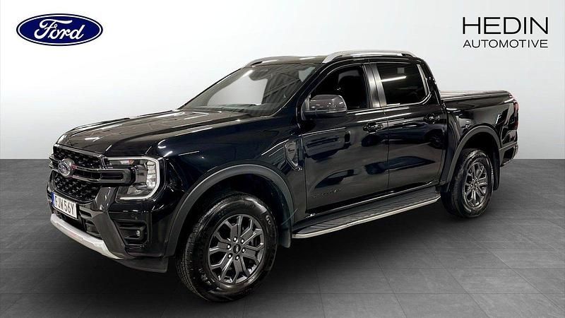 Svart (black) Begagnad 2024 Ford Ranger Pickup | 620 000 kr - Bild 1/4