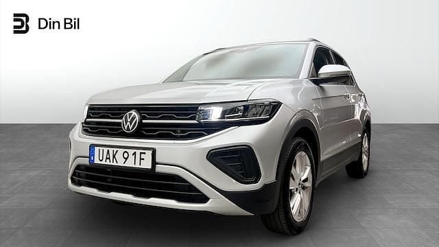 Silver Begagnad 2024 VW T-Cross Edition SUV | 259 900 kr (Marknadspris) - Bild 1/4