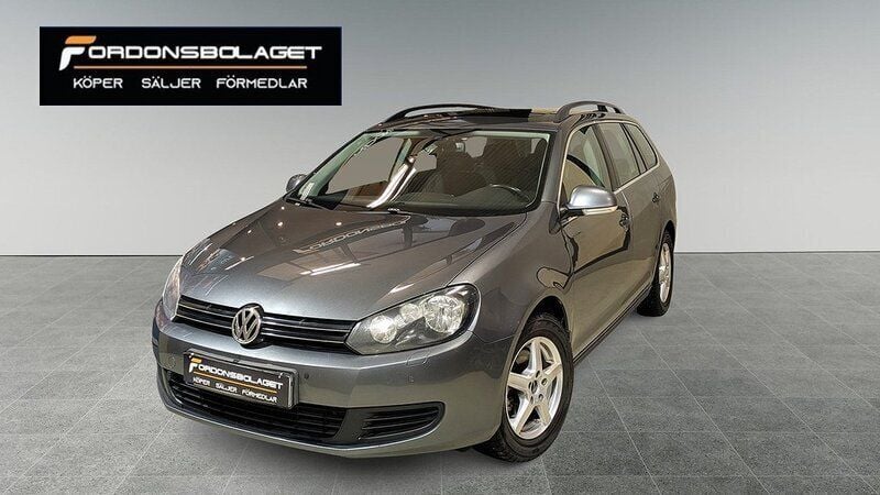 Mörkgrå Begagnad 2009 VW Golf VI Kombi | 39 900 kr (Marknadspris) - Bild 1/4
